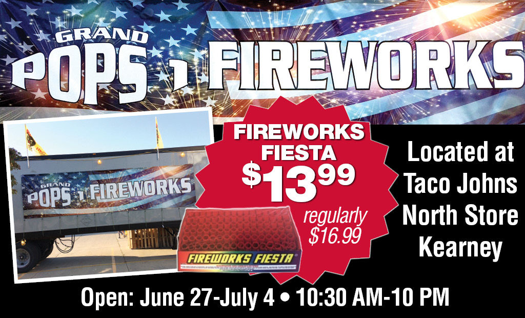 Grand Pops 1 Fireworks - Kearney